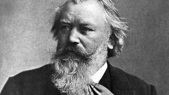 Porträt-Fotografie von Johannes Brahms (1833-1897) © picture alliance / Mary Evans Picture Library 