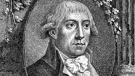 Porträt des Dichters Gottfried August Bürger, historische Zeichnung aus dem 19. Jahrhundert. Porträt des Dichters Gottfried August Bürger, historische Zeichnung aus dem 19. Jahrhundert. © picture alliance Foto: H.-D. Falkenstein