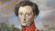 Carl von Clausewitz (1.6.1780 - 16.11.1831), preußischer General und Kriegsphilosoph - Porträt. Farblithographie nach dem Gemälde von Wilhelm Wach (um 1820) © picture alliance / akg-images 