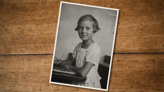 Irmgard Eiben, geborene Bodenstab, aus Wilhelmshaven 1934. © Privat 