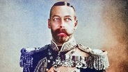 Seine Majestät König Georg V. (George Frederick Ernest Albert of Wales) (1865 - 1936) nach einer Fotografie von Bassano --- historisch, digital restaurierte Reproduktion von einer Vorlage aus dem 19. Jahrhundert © picture alliance / Bildagentur-online Foto: Sunny Celeste