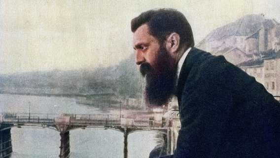 Theodor Herzl, Begründer des Zionismus © picture alliance / opale.photo Foto: Darchiv