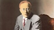 Gustav Theodore Holst, britischer Komponist (21.9.1874 -25.5.1934) - Porträtaufnahme (spätere Kolorierung), um 1930 © picture-alliance / akg-images 