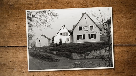 Das Haus der Familie Illing in Salzgitter-Bad kurz nach dem Einzug 1958. © Privat 