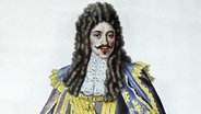 Leopold I. (geb. 9. Juni 1640 in Wien, gest. 5. Mai 1705 in Wien), aus dem Hause Habsburg, geboren als Leopold Ignaz Joseph Balthasar Franz Felician, war von 1658 bis 1705 Kaiser des Heiligen Römischen Reiches sowie König in Germanien, Ungarn (ab 1655), Böhmen (ab 1656), Kroatien und Slawonien (ab 1657) +++  Historisch, digital restaurierte Reproduktion von einer Vorlage aus dem 19. Jahrhundert © picture alliance / Bildagentur-online | Sunny Celeste 