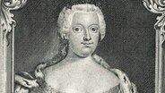 Kurfürstin Maria Antonia (08.07.1724 - 23.04.1780) - Porträt. Kupferstich, nach 1747, von Johann Christoph Sysang (1703-1757). © picture alliance / akg-images 
