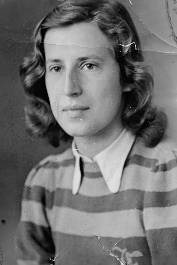 Ingeborg Möller als junge Frau. © privat 