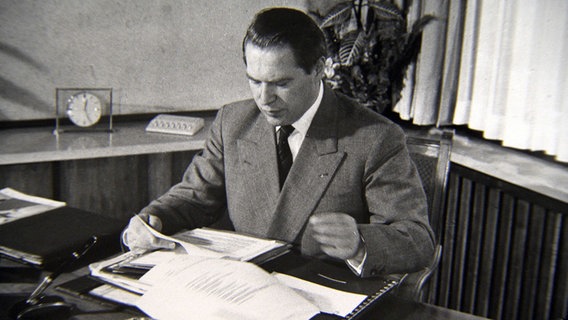 Werner Otto in den 1950er-Jahren © NDR/doc.station GmbH/Otto-Group 