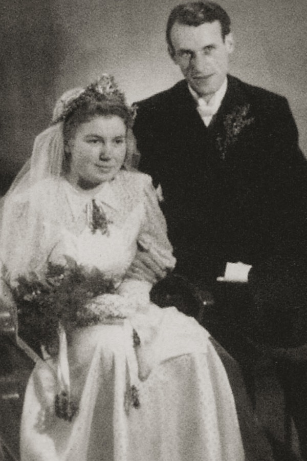 Hochzeitsfoto von Wilhelm Simonsohn aus Hamburg und seiner Frau Elisabeth. © Privat 