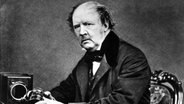 William Henry Fox Talbot (1800-1877), Pionier der Fotografie, Aufnahme von John Moffat, 1864. © picture-alliance / Leemage 