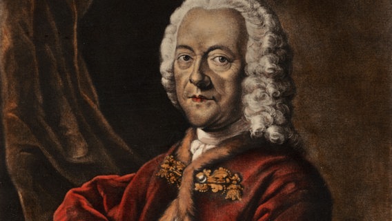 Porträt des Komponisten Georg Philipp Telemann (1681-1767) © picture-alliance / akg-images 