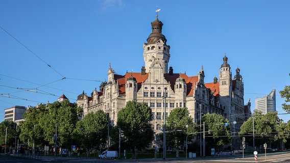 Das Neue Rathaus in Leipzig. © picture alliance/dpa Foto: Jan Woitas