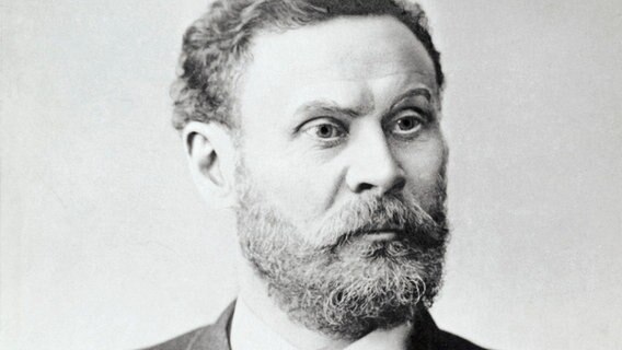 Porträt-Aufnahme des deutschen Ingenieurs und Flugpioniers Otto Lilienthal von 1895. © picture alliance / Mary Evans Picture Library Foto: Philip Jarrett