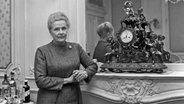 Porträt der schwedischen Soziologin, Politikerin und Friedensnobelpreisträgerin Alva Myrdal (1902 - 1986) © Picture-Alliance/KEYSTONE | STR 