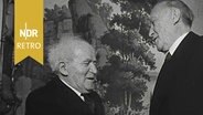 New York: David Ben Gurion und Konrad Adenauer treffen sich im Waldorf Astoria, 14.03.1960. © NDR Archiv Screenshot 