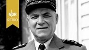 Marschall Alphonse Juin, Kommandeur der Alliierten Landstreitkräfte in Mitteleuropa, abgebildet in Sandhurst, England, 7. Mai 1952 © UnitedArchives00583313 