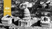 Luftaufnahme des Kapitols der Vereinigten Staaten in Washington, D.C., 1950. © IMAGO/GRANGER Historical Picture Archive 