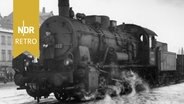 Dampflok am Flensburger Hafen. © NDR Presse und Information 