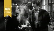 Filmszene aus "Geliebter Lügner" mit Elfie Mayerhofer und Hans Söhnker, 1949. © NDR Archiv 