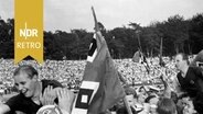 Der Hamburger SV feiert die Deutsche Meisterschaft nach Endspiel gegen den (HSV-1.FC Köln 3:2), Frankfurt a.M., 25.06.1960. © Imago / Horstmüller 