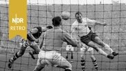 Europapokal der Landesmeister 1960/1961, Viertelfinale. Hamburger SV - FC Burnley 4:1, 15.03.1961. © Imago / Horstmüller 