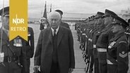 Theodor Heuß bei Empfang auf dem Flughafen von Quebec, 29.05.1958 © NDR Archiv Screenshot 