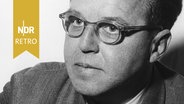 Jürgen Eggebrecht, Leiter der Abteilung "Kulturelles Wort" beim NWDR in Hannover, 1953. © NDR Archiv 