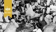 Kalkutta: Flüchtlinge aus Ostbengalen am Bahnhof von Sealdah, 1952. © IMAGO / United Archives 