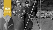 Karl Kaufmann, Gauleiter von Hamburg, kommt zum Hafen, um die Besatzung und das Walfangfabrikschiff Jan Wellem der deutschen Walfangflotte zu begrüssen (um 1939). © IMAGO IMAGES / United Archives 