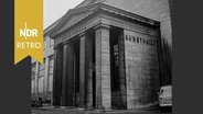 Eingangsbereich der Kunsthalle Hamburg, 1958 © IMAGO / United Archives 