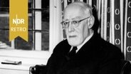 Rabbiner Leo Baeck in London, 1948. Holocaust-Überlebender, Präsident "Weltunion für progressives Judentum", Gründer "Institut zur Erforschung des Judentums in Deutschland seit der Aufklärung". © Imago/ZUMA/Keystone 