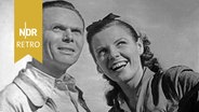 Szenenfoto aus "Liebe 47" mit den Schauspielern Karl John und Hilde Krahl, 1949. © MAGO / United Archives 