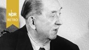 Tierparkdirektor Lorenz Hagenbeck, Januar 1956. © NDR Archiv Screenshot 