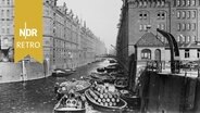 Hamburger Speicherstadt: Blick auf das Kehrwiederfleet und die Wilhelminenbrücke, um 1900. © IMAGO / Artokoloro Foto: Heinrich Hamann