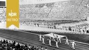 Eröffnungsfeier der Olympischen Spiele im großen Stadion in Tokio, 10.10.1964. © IMAGO / TopFoto 