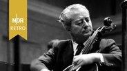 Der Cellist Pierre Fournier (1960er Jahre). © Imago Images Foto: Michel Neumeister