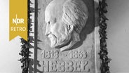 Relief Christian Friedrich Hebbels in Wesselburen, 1963. © NDR Archiv Screenshot 
