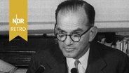 US-Senator J. William Fulbright, Februar 1959. © NDR Archiv Screenshot 