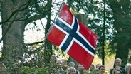 Die norwegische Flagge © picture alliance / Robert B. Fishman ecomedia Foto: Robert B. Fishman