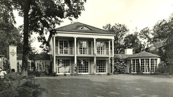 Erstes Wohnhaus des Architekten Cäsar Pinnau an der Hamburger Elbchaussee. © Hamburgisches Architekturarchiv 