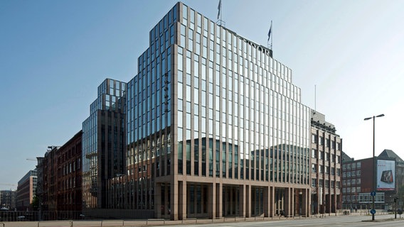 Bürogebäude der Condor-Versicherung in der Admiralitätstraße in Hamburg © Historische Museen Hamburg Foto: Oliver Heissner