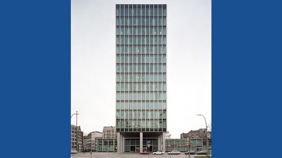 Das Hochhaus Hamburg Süd in der Willy-Brandt-Straße in Hamburg © Historische Museen Hamburg Foto: Oliver Heissner