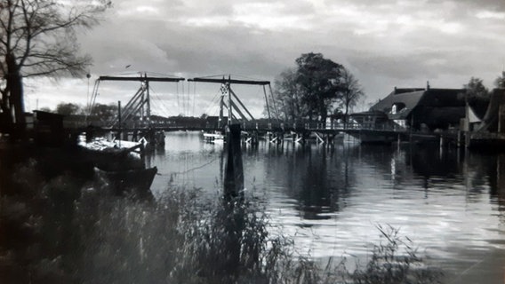 Die Wiecker Brücke in den 1930er-Jahren  Foto: privat