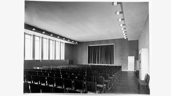 Der Gemeindesaal des Israelitischen Tempels in der Hamburger Oberstraße © privat 