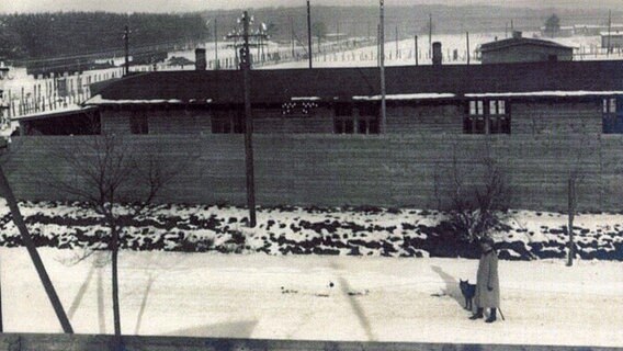 Kriegsgefangenenlager in Parchim © Privatarchiv Gerhard Schmidt, Parchim Foto: Privatarchiv Gerhard Schmidt, Parchim