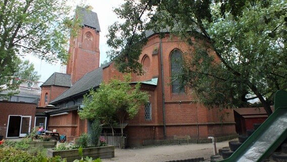 Die St.-Markus-Kirche in Hamburg-Hoheluft  Foto: Marc-Oliver Rehrmann