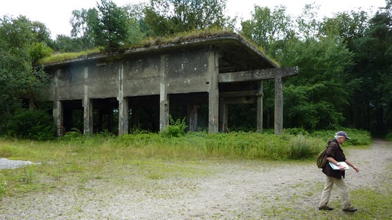 Die Ruine der Werkstatt der Pulverfabrik Düneberg © NDR.de Foto: Marc-Oliver Rehrmann