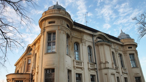 Seitenfassade der Villa Baltic in Kühlungsborn. © NDR Foto: Daniel Sprenger