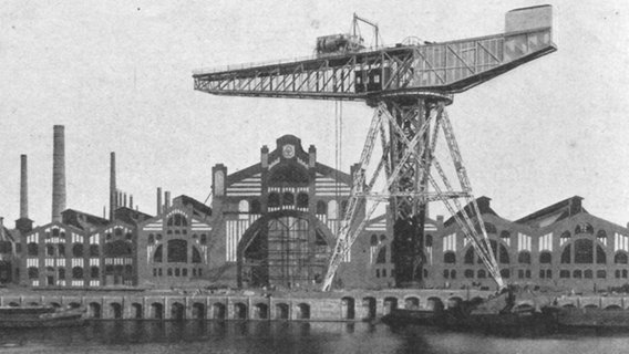 Die Kieler Germaniawerft 1902 © Weltrundschau zu Reclams Universum Foto: Cay Jacob Arthur Renard