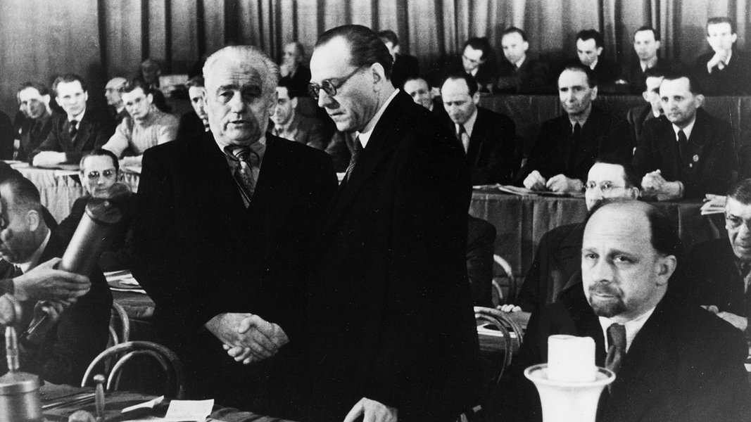 SEDGründung 1946 Zwischen Zwang und Hoffnung NDR.de Geschichte